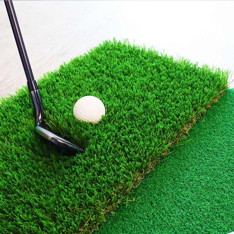Golf Abschlagmatte | 70cm x 40cm x 2cm | Inkl. Zubehör